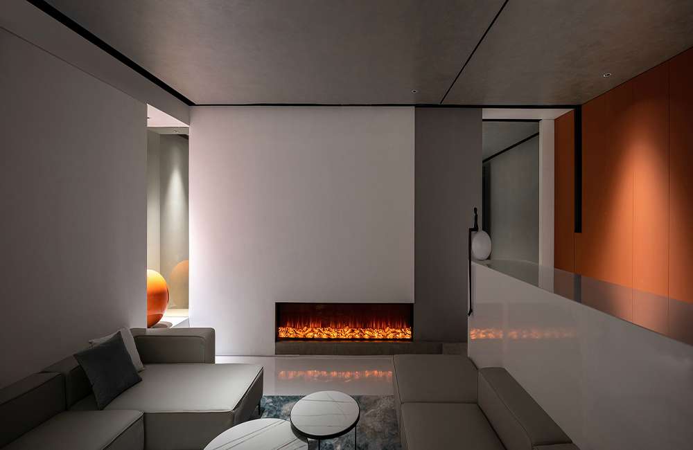 ZXD&GZ  Office@序贊APP_愛馬仕橙與生俱來的高級感，賦予了原本單一的辦公空間以層次與格調(diào)，而暖色調(diào)的裝點又平添幾許溫度，于冷靜____.jpg