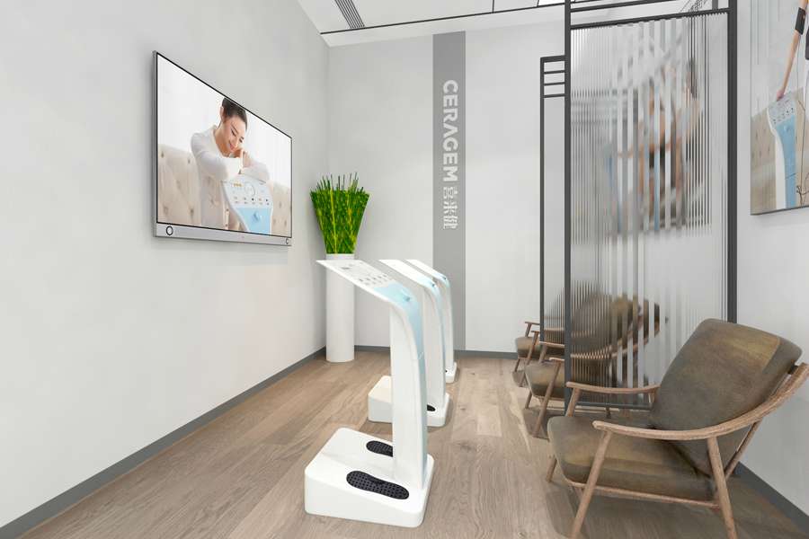 理療店體驗區(qū)裝修效果圖