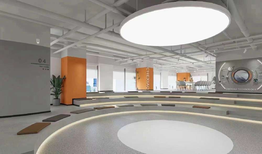 鄭州展廳設(shè)計公司把人流由低處引導(dǎo)至高處 鄭州展廳設(shè)計公司把人流由低處引導(dǎo)至高處