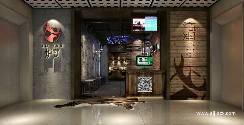 火鍋店裝修設計方案，一套完整的火鍋店設計方案