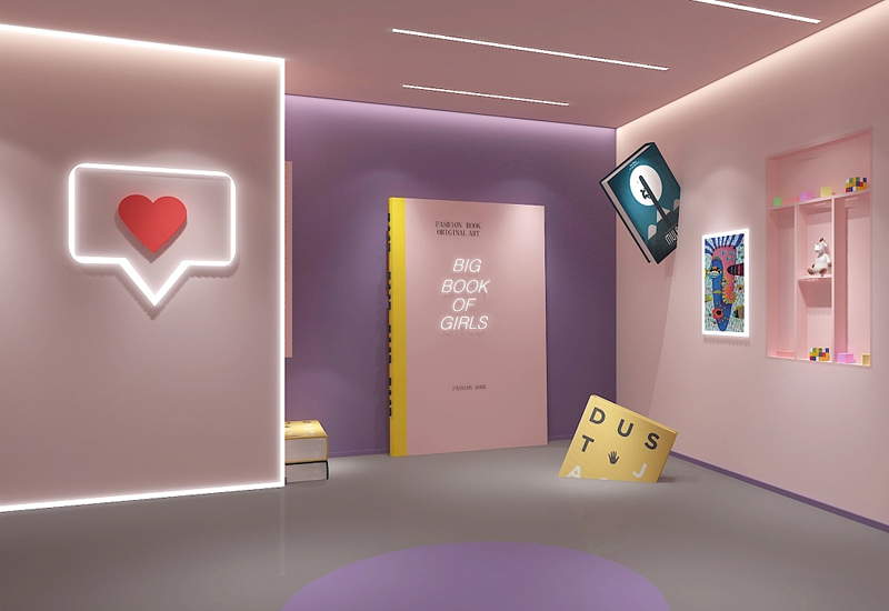 網紅直播間設計裝修效果圖