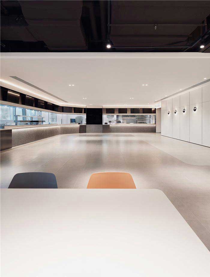 鄭州學(xué)校食堂設(shè)計裝修效果圖【1600m2】