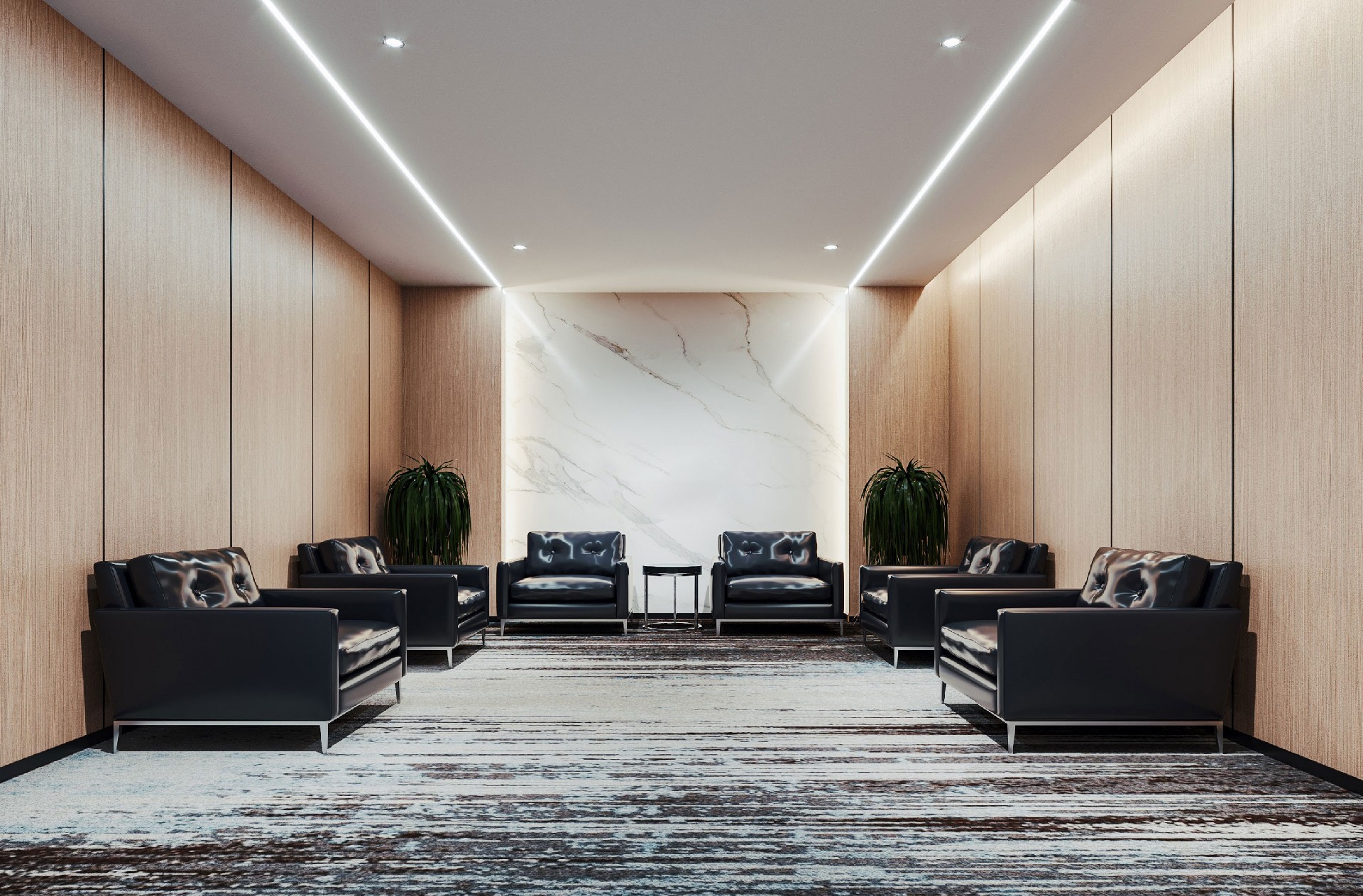 1300平米集團(tuán)公司辦公室裝修設(shè)計效果圖