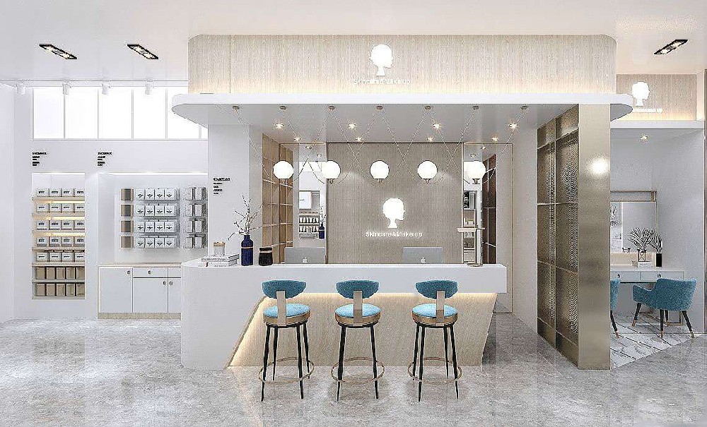 鄭州彩妝店裝修藝術：色彩、燈光與創意的融合