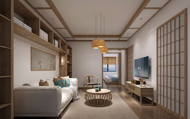 480平米新鄭主題民宿客棧裝修設(shè)計效果圖