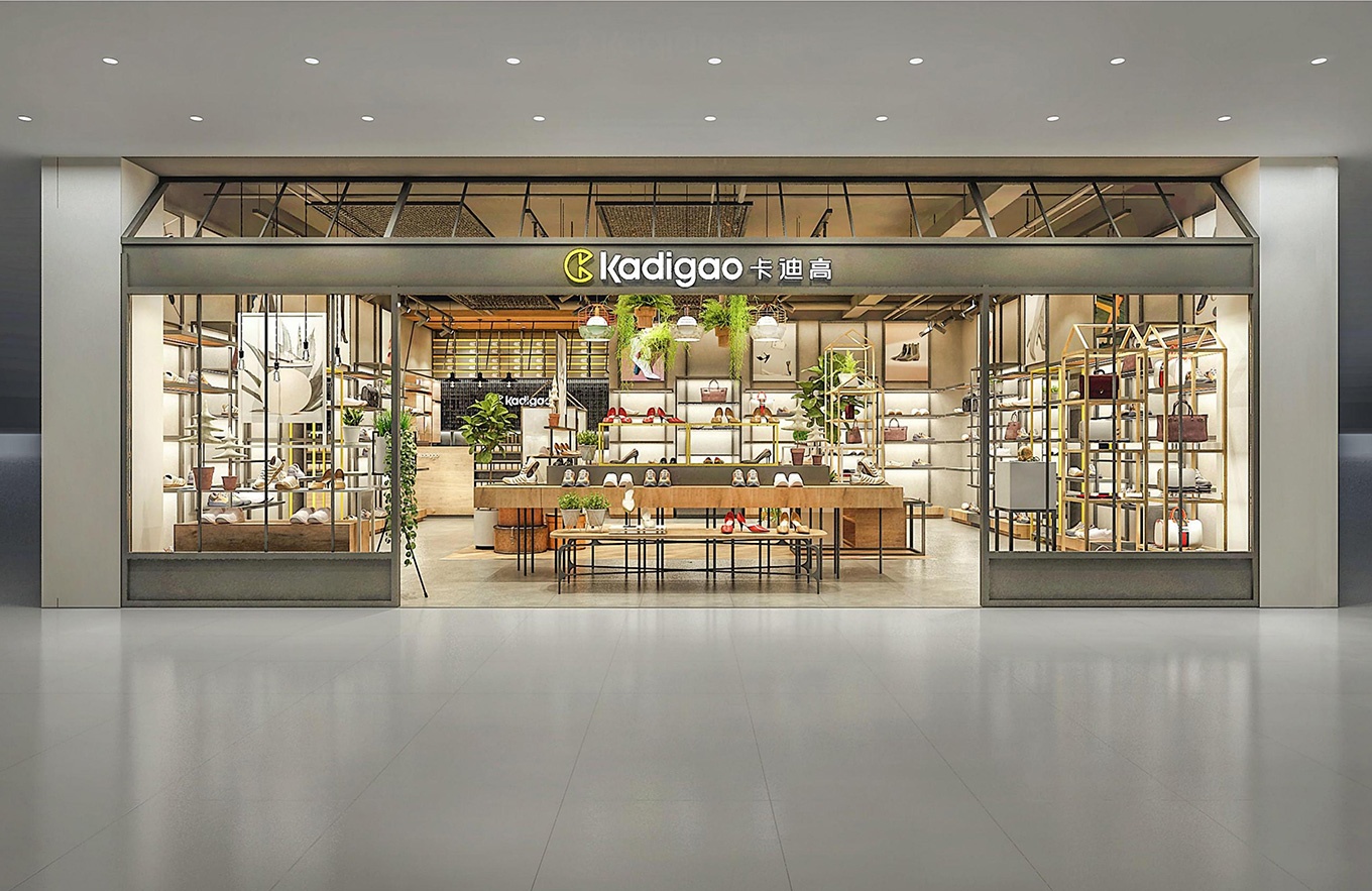 120平米女鞋專賣店設計效果圖