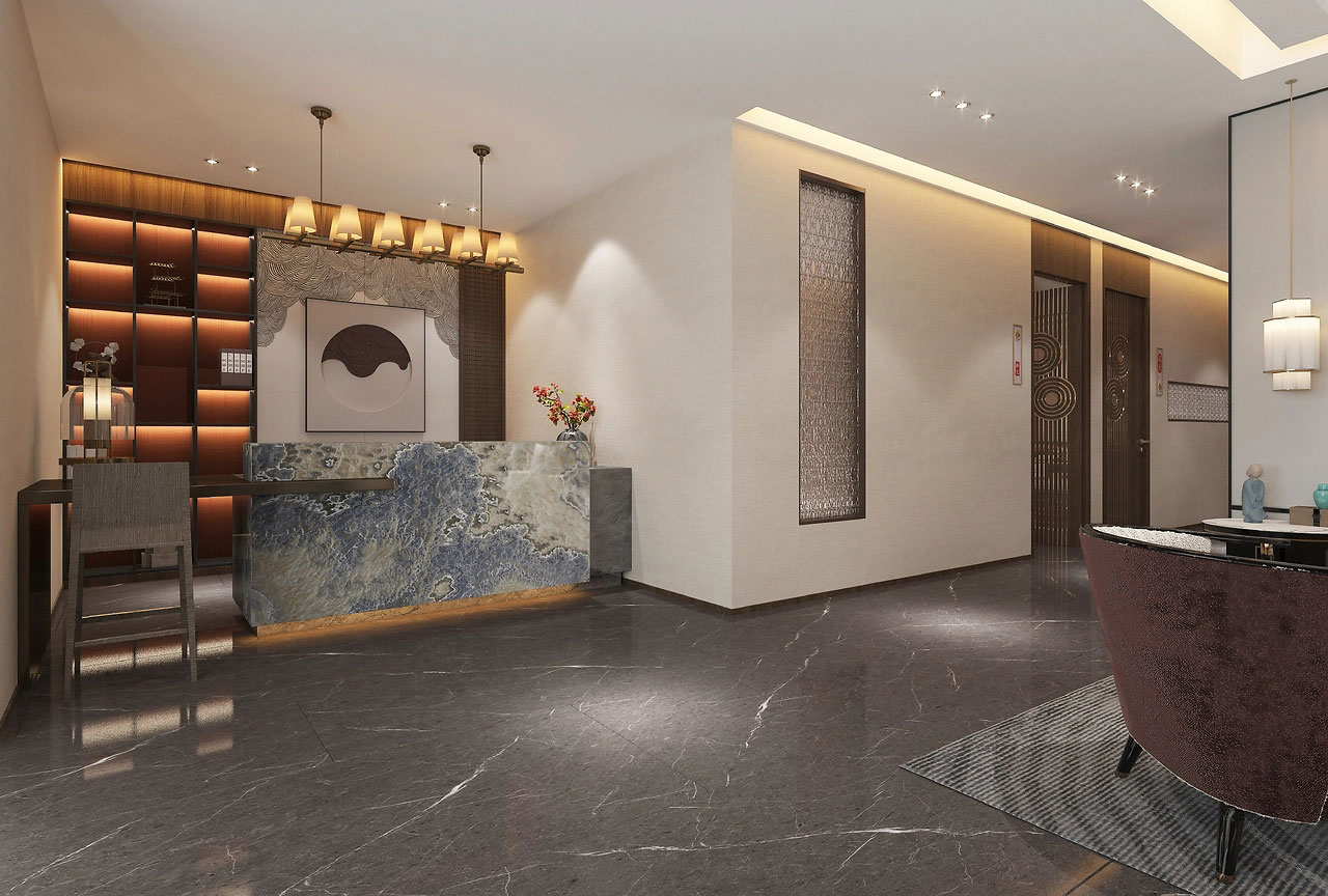 391平米鄭州足浴店設計裝修效果圖