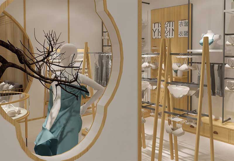 鄭州內衣專賣店裝修燈光照明設計如何營造舒適私密氛圍 