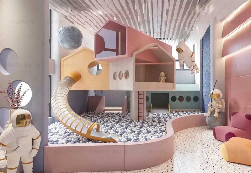 鄭州兒童樂園裝修設(shè)計(jì)：滑梯安全護(hù)欄設(shè)計(jì)與家長監(jiān)控區(qū)