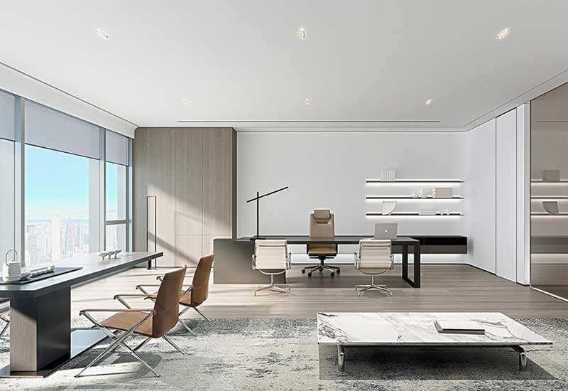 鄭州創意工作室辦公室設計費：藝術感及個性材料施工報價