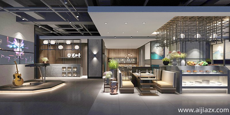 西餐廳設(shè)計把控好色彩平衡