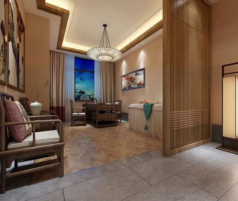 鄭州足浴店裝修設(shè)計(jì)公司：浴店裝修的店門設(shè)計(jì)